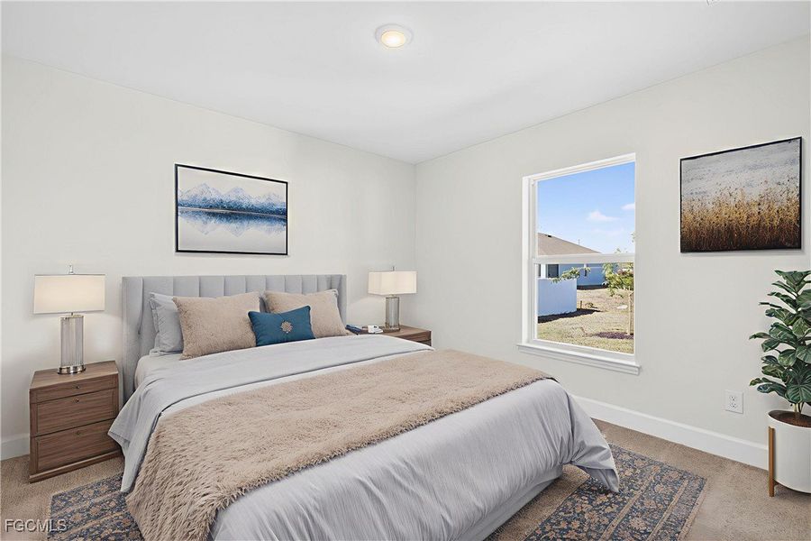 Furnished interior view inside a new home in Cape Coral, Cape Coral (Image 7). Furnished interior view inside a new home in Cape Coral, Cape Coral (Image 7).