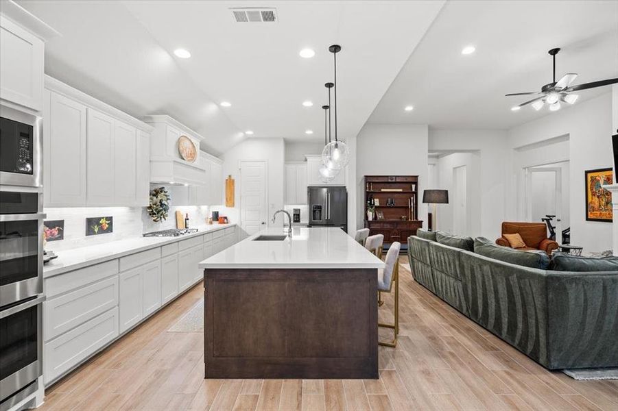 Furnished interior view inside a new home in North Sky, Celina (Image 24).