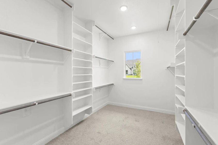 The Marley IV Primary Suite Bedroom Closet The Marley IV Primary Suite Bedroom Closet