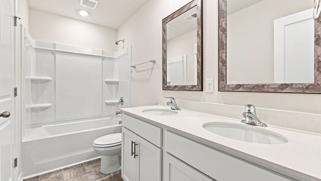 Furnished interior view inside a new home in Hunters Ridge, Woodruff (Image 13).
