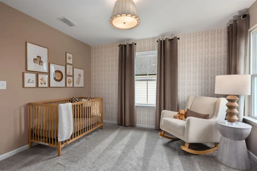 Furnished interior view inside a new home in Cambria, Garner (Image 24).
