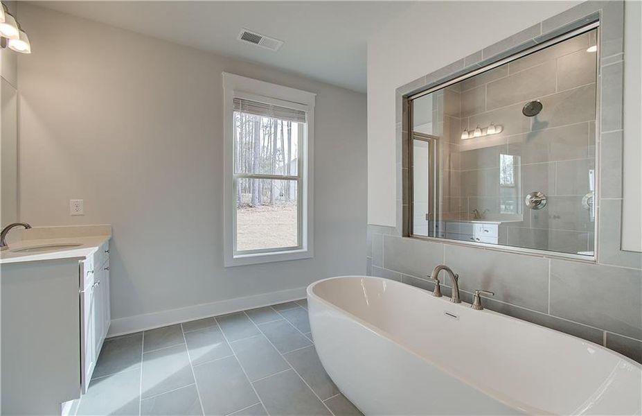 Furnished interior view inside a new home in Saddleridge, Senoia (Image 6).