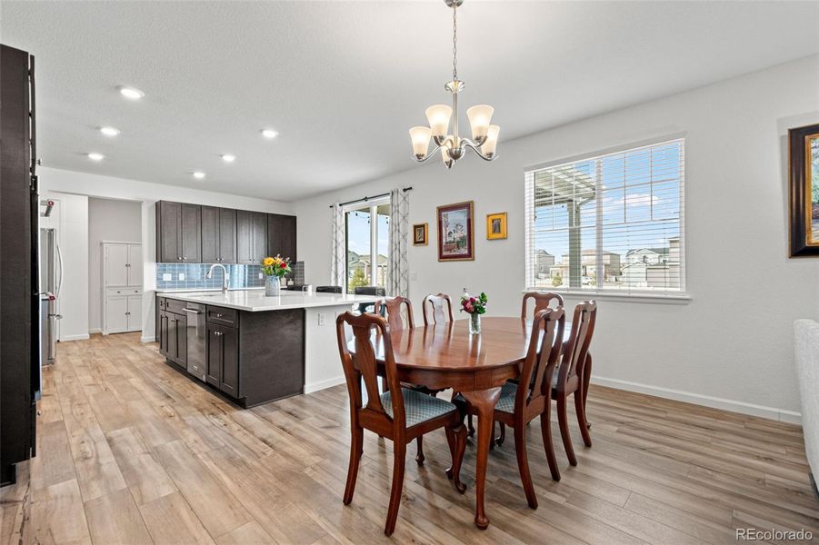 Furnished interior view inside a new home in , Parker (Image 27).