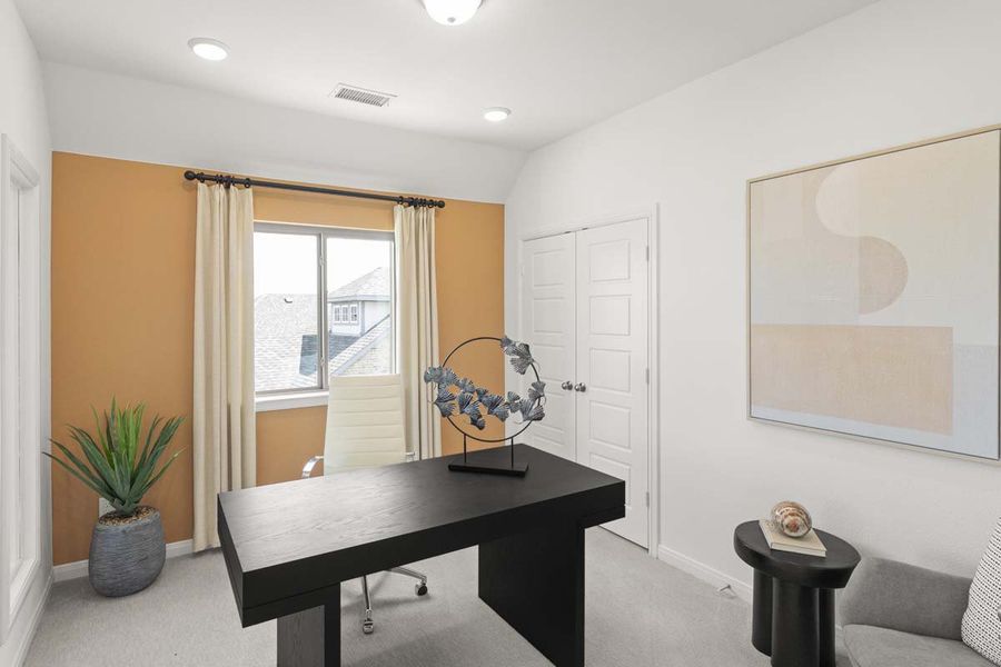 Furnished interior view inside a new home in Elevon, Lavon (Image 17). Furnished interior view inside a new home in Elevon, Lavon (Image 17).