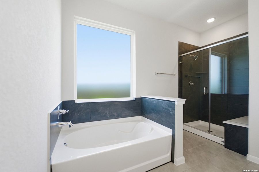 Furnished interior view inside a new home in Arcadia Ridge, San Antonio (Image 14).