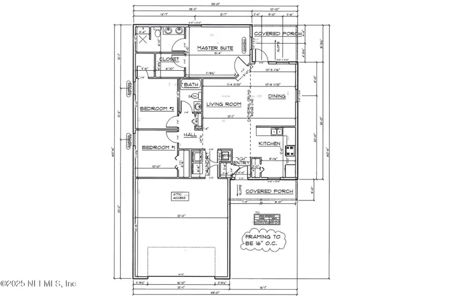 2D floor plan layout of this home in , Satsuma, FL (Image 3).