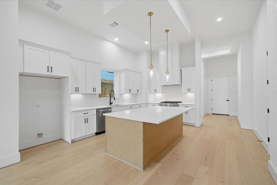Furnished interior view inside a new home in , Houston (Image 8).