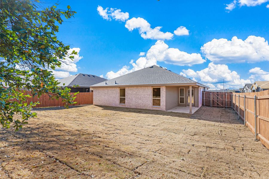 Representative exterior details of a home built from the Sherwood by Cheldan Homes in Pitcock Addition, Graham (Image 35). Representative exterior details of a home built from the Sherwood by Cheldan Homes in Pitcock Addition, Graham (Image 35).