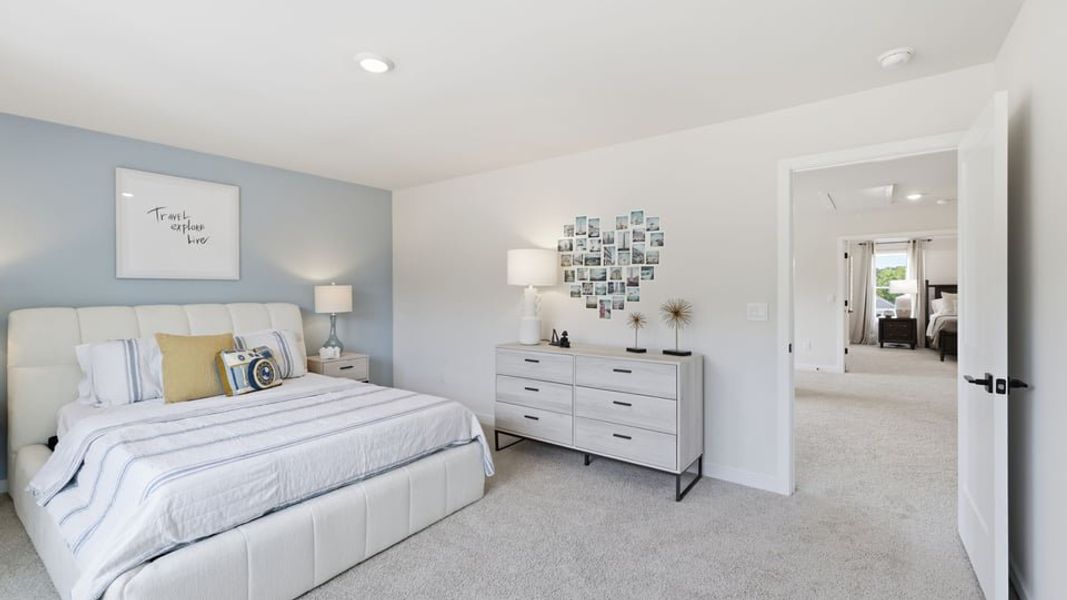 Furnished interior view inside a new home in Adams Glen, Greenville (Image 39).