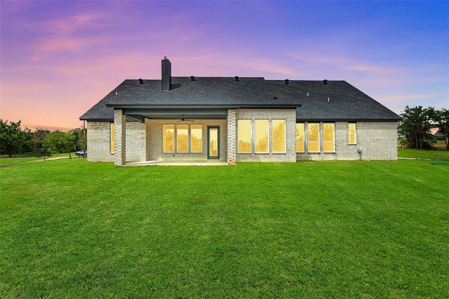 Front exterior of a new home in , Weatherford, TX, highlighting curb appeal (Image 19).