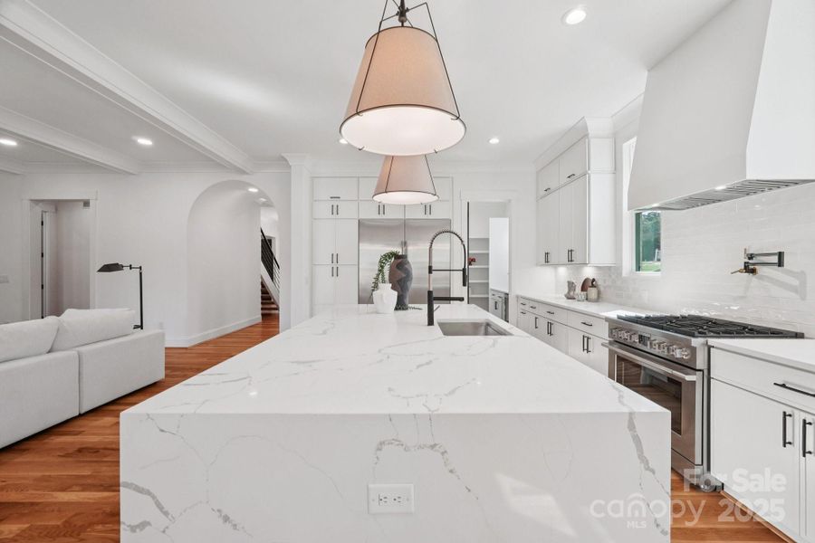 Furnished interior view inside a new home in , Charlotte (Image 13).