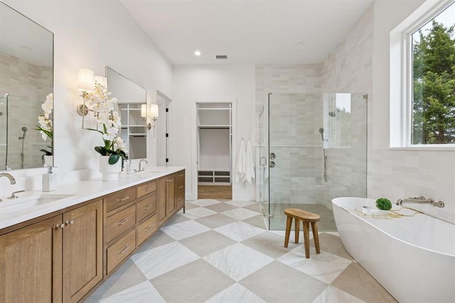 Furnished interior view inside a new home in , Midlothian (Image 7).