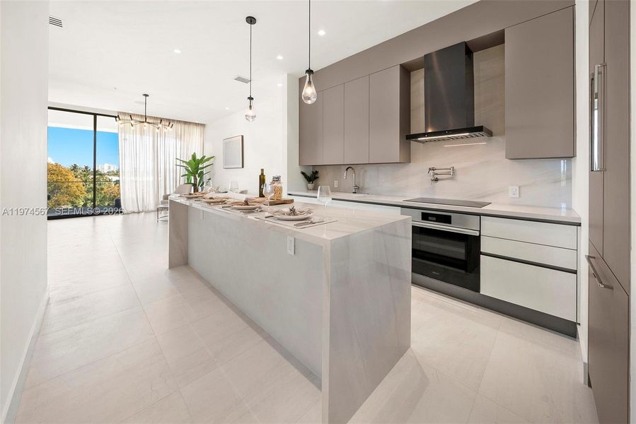 Furnished interior view inside a new home in , Delray Beach (Image 32). Furnished interior view inside a new home in , Delray Beach (Image 32).