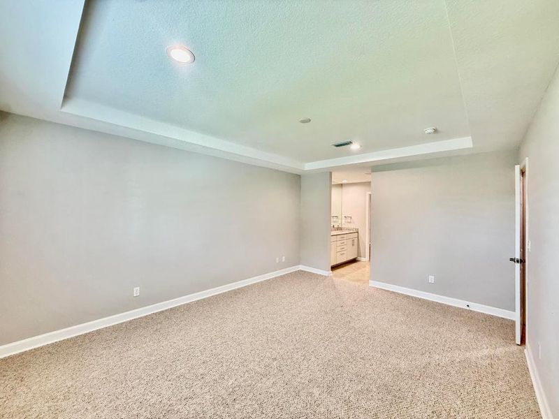Tray Ceilings on Bedrooms