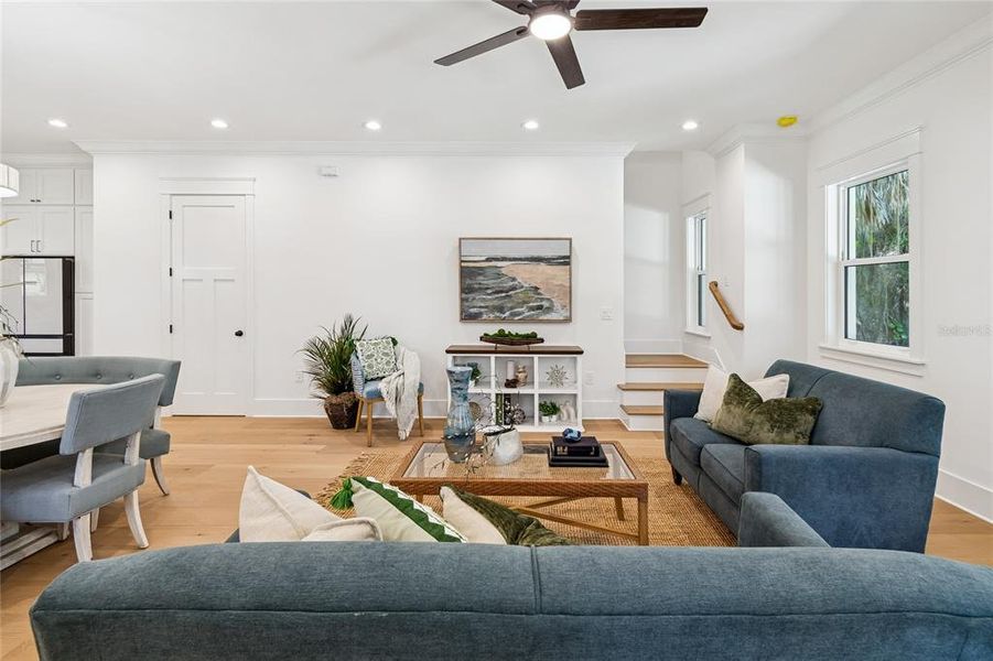 Furnished interior view inside a new home in , Tampa (Image 44). Furnished interior view inside a new home in , Tampa (Image 44).