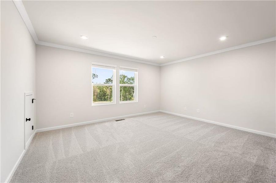 Spacious, unfurnished interior of a new home in Cambridge at Steels Bridge: Steels Bridge, Canton (Image 23). Spacious, unfurnished interior of a new home in Cambridge at Steels Bridge: Steels Bridge, Canton (Image 23).