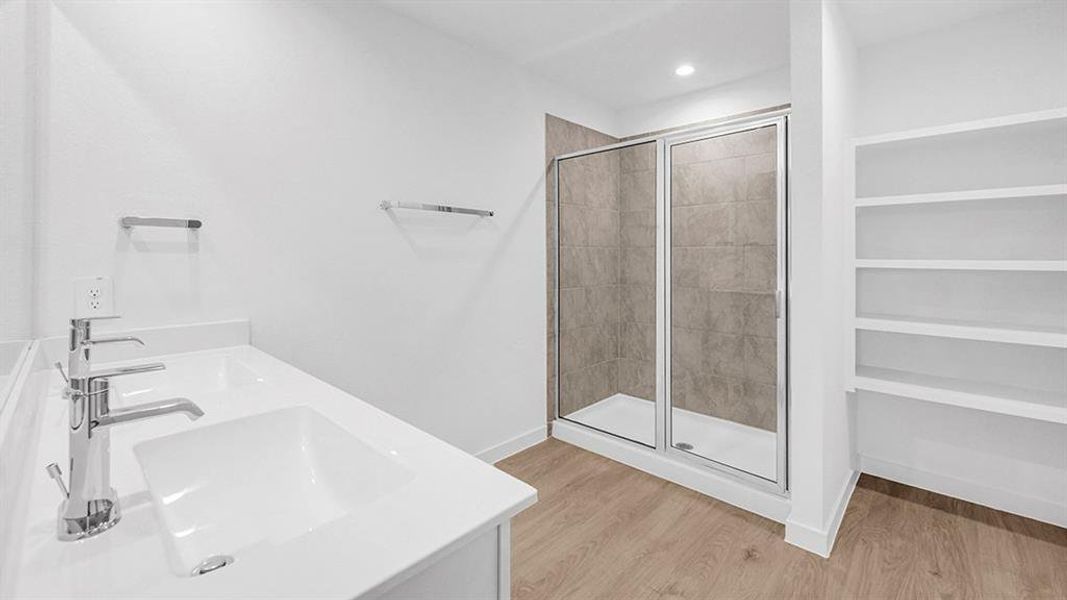 Furnished interior view inside a new home in Tamarron, Fulshear (Image 5).