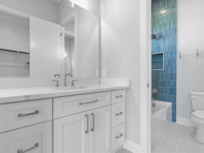 Furnished interior view inside a new home in Hidden Valley I, Princeton (Image 10).