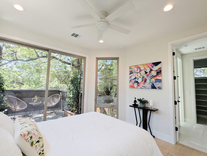 Furnished interior view inside a new home in , Austin (Image 3). Furnished interior view inside a new home in , Austin (Image 3).