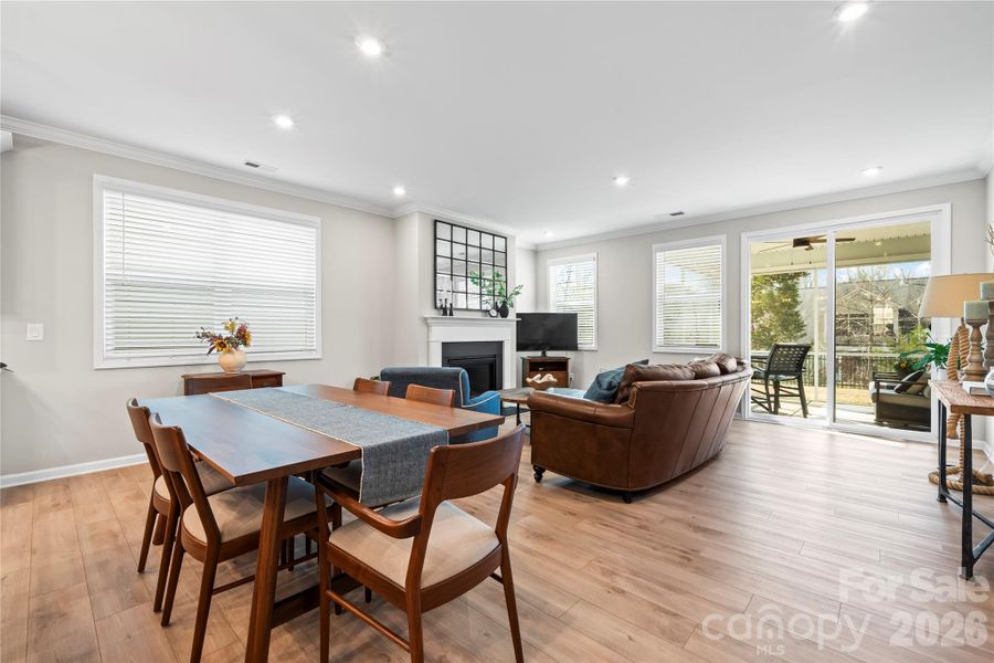 Furnished interior view inside a new home in Roseshire Chase, Huntersville (Image 29). Furnished interior view inside a new home in Roseshire Chase, Huntersville (Image 29).