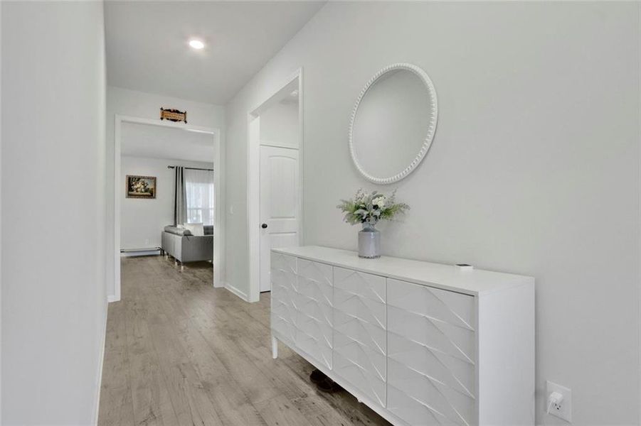 Furnished interior view inside a new home in , Monroe (Image 12). Furnished interior view inside a new home in , Monroe (Image 12).