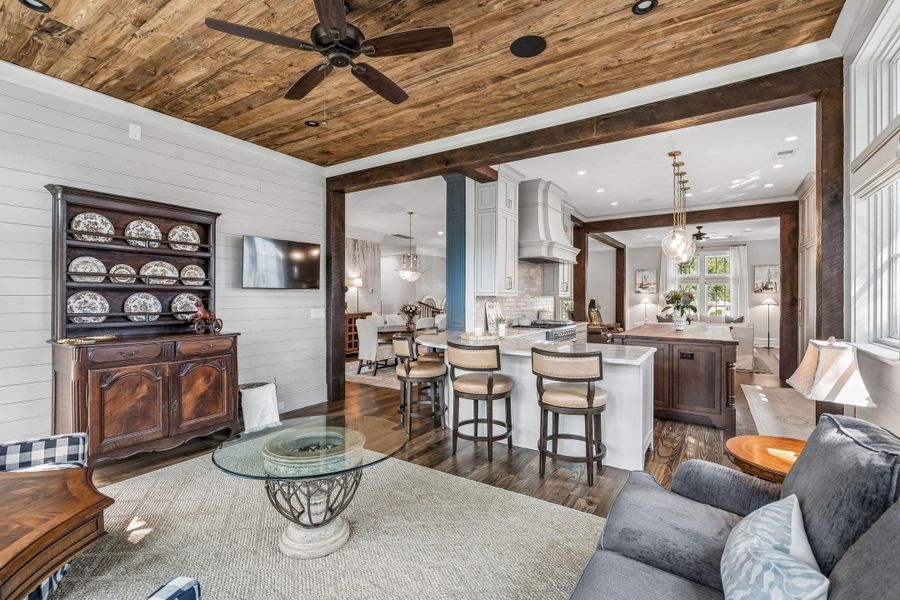 Furnished interior view inside a new home in , Mount Pleasant (Image 9).