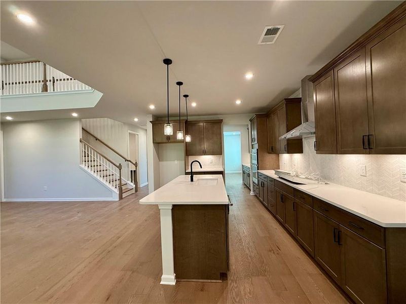 Furnished interior view inside a new home in Berkeley Mill, Cumming (Image 6).