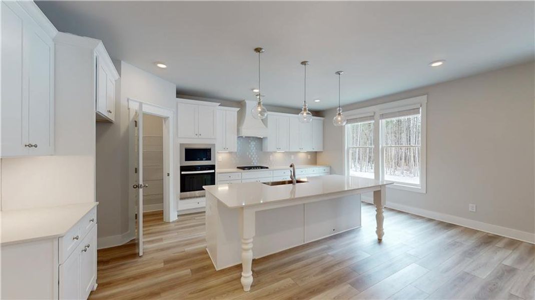 Furnished interior view inside a new home in Saddleridge, Senoia (Image 6).