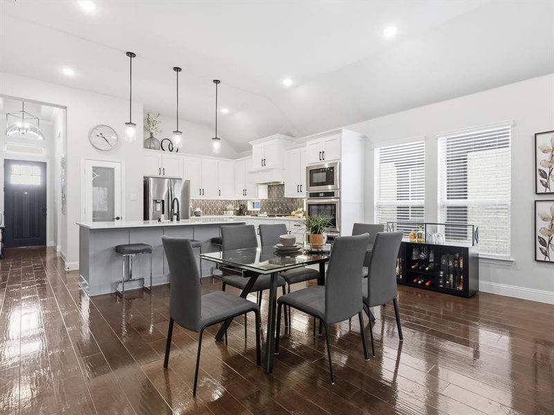 Furnished interior view inside a new home in , Mansfield (Image 25).