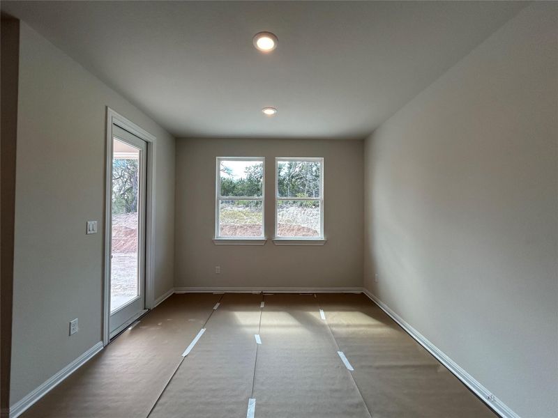 Spacious, unfurnished interior of a new home in Provence 50s, Austin (Image 12). Spacious, unfurnished interior of a new home in Provence 50s, Austin (Image 12).