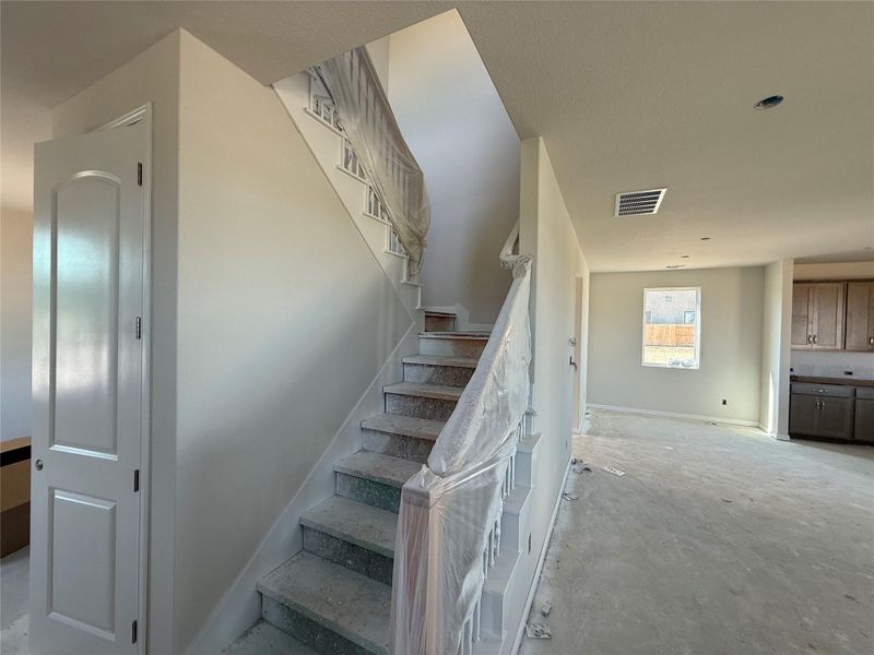 Spacious, unfurnished interior of a new home in The Cottages at La Cima, San Marcos (Image 22). Spacious, unfurnished interior of a new home in The Cottages at La Cima, San Marcos (Image 22).