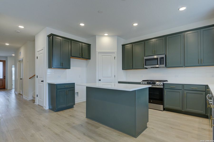 Furnished interior view inside a new home in The Wilder, Adkins (Image 9). Furnished interior view inside a new home in The Wilder, Adkins (Image 9).