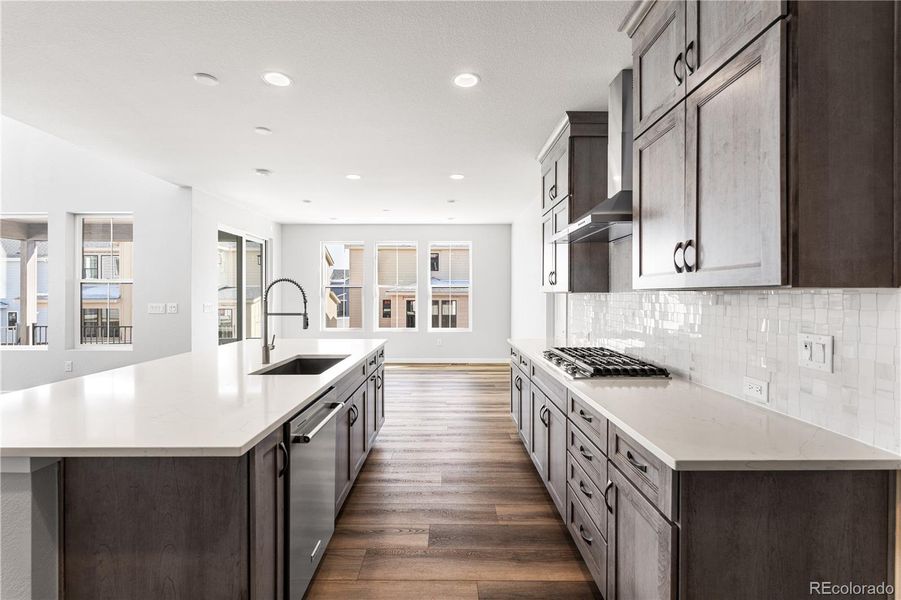 Furnished interior view inside a new home in Stargaze at Solstice, Littleton (Image 20).