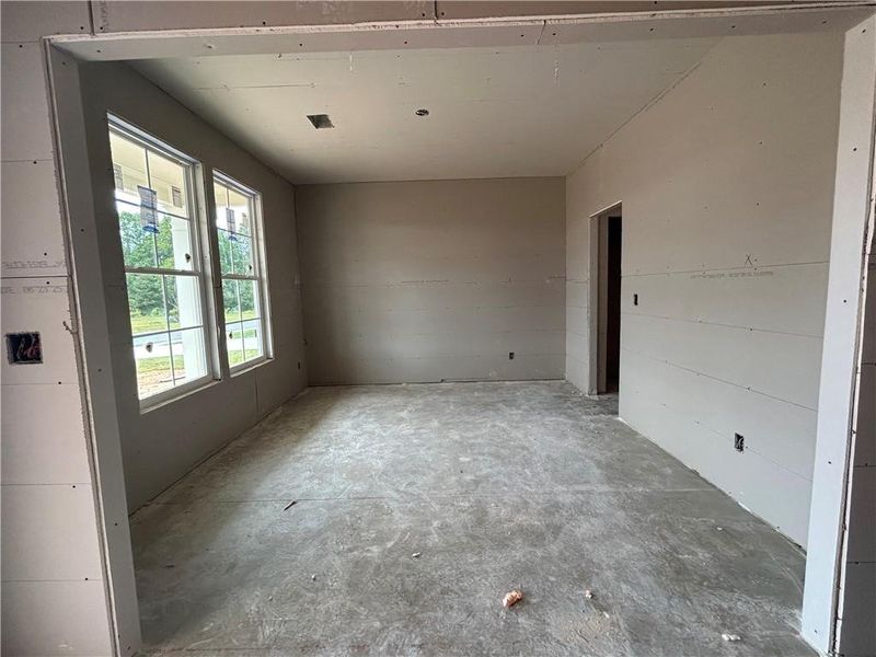 In-progress construction of a new home in Sutton's Landing, Statham, GA (Image 13).