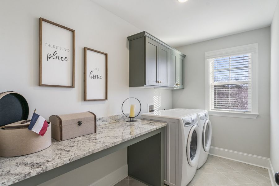 Representative furnished interior of a home built from the Webster - Vanguard Collection by Mungo Homes in Parris Meadows, Chesnee (Image 11).