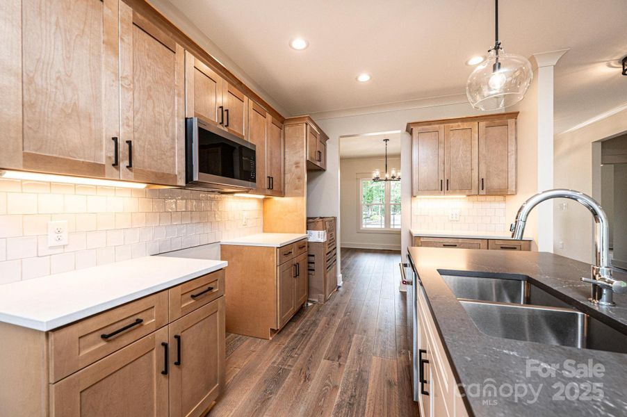 Furnished interior view inside a new home in , Hickory (Image 7). Furnished interior view inside a new home in , Hickory (Image 7).