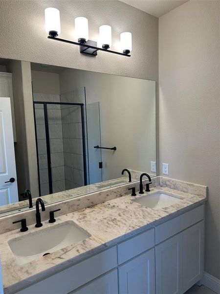 Furnished interior view inside a new home in , Garland (Image 7).