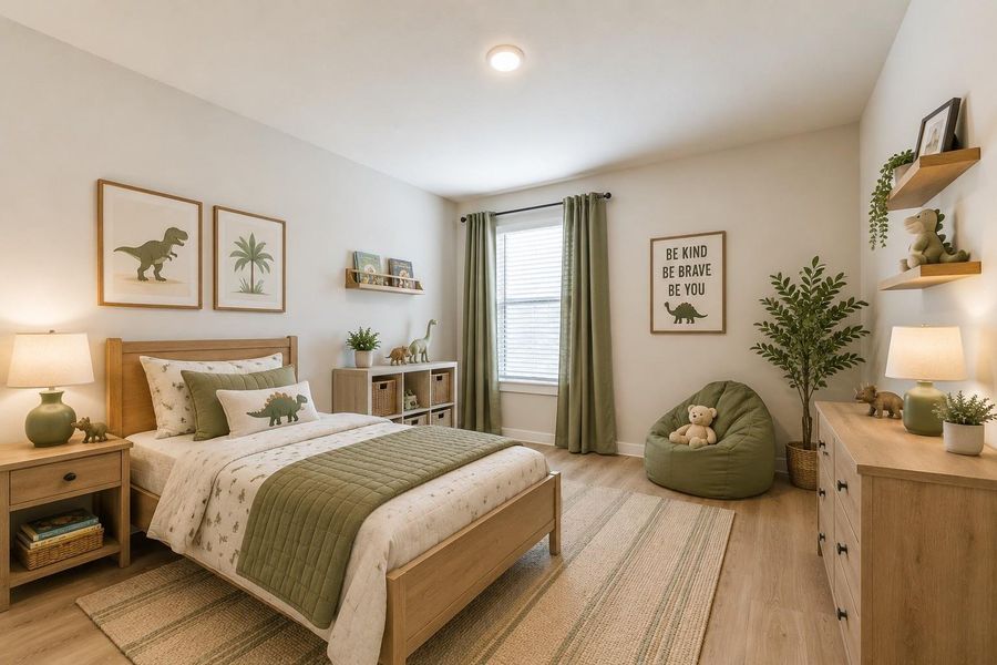 3 rd Bedroom Virtually staged