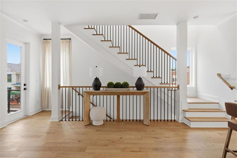 Furnished interior view inside a new home in , Tampa (Image 27).