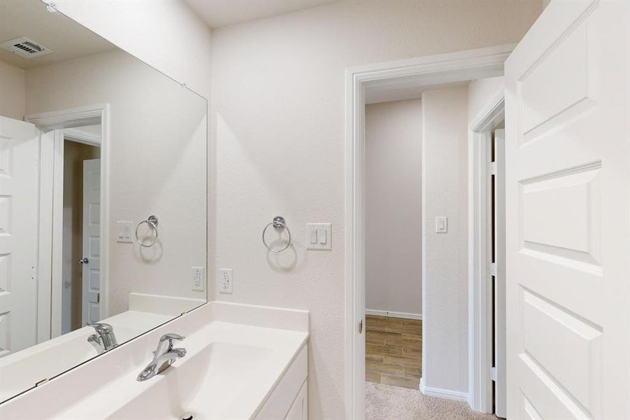 Furnished interior view inside a new home in Meadow Park, Denton (Image 11). Furnished interior view inside a new home in Meadow Park, Denton (Image 11).