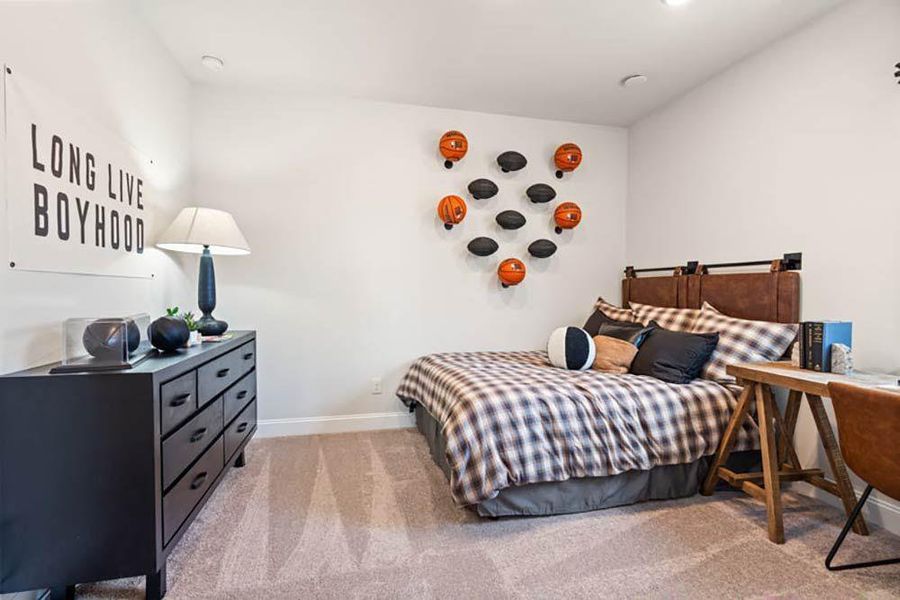 Furnished interior view inside a new home in Bailey Fence, Dacula (Image 23).