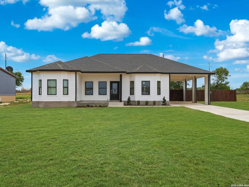 Exterior details and patio area of a home in , Atascosa (Image 24). Exterior details and patio area of a home in , Atascosa (Image 24).