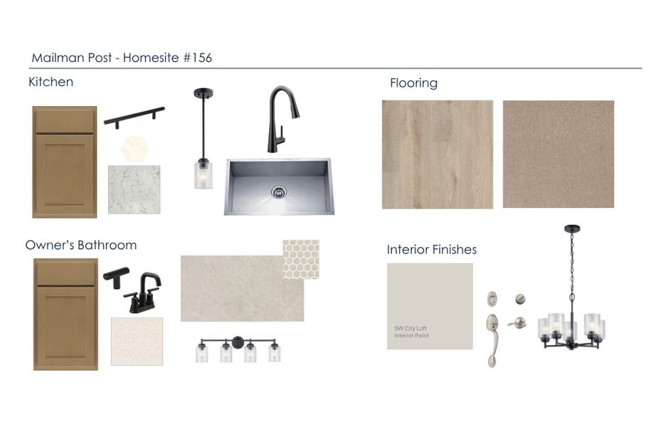 Sample of building materials used in homes in Mailman Post, Knightdale (Image 19). Sample of building materials used in homes in Mailman Post, Knightdale (Image 19).