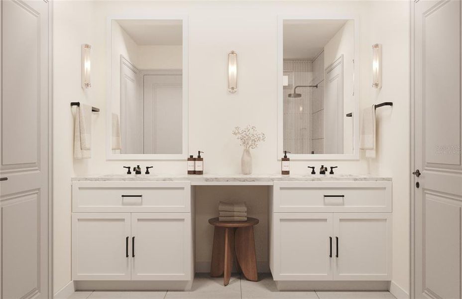 Furnished interior view inside a new home in , Palm Coast (Image 7).