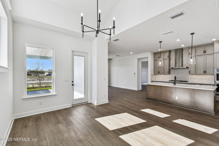 Spacious, unfurnished interior of a new home in Seven Pines 50' Front Entry, Jacksonville (Image 26).