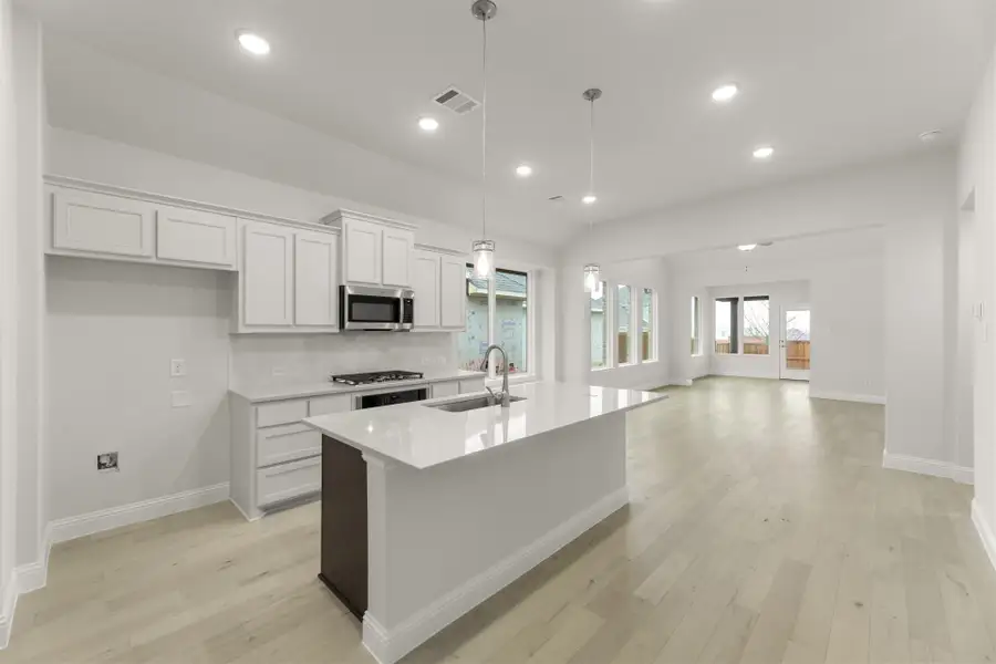 Furnished interior view inside a new home in La Terra at Uptown Celina, Celina (Image 4).