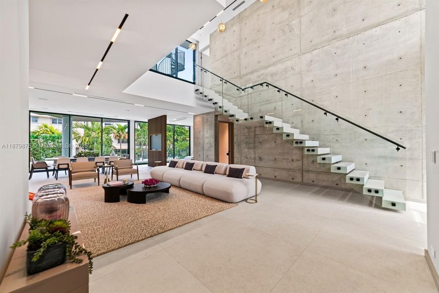 Furnished interior view inside a new home in , Miami Shores (Image 15).