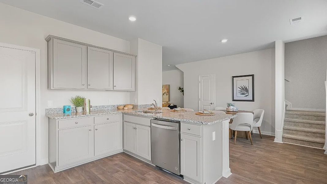 Furnished interior view inside a new home in Sherwood Manor, College Park (Image 9). Furnished interior view inside a new home in Sherwood Manor, College Park (Image 9).