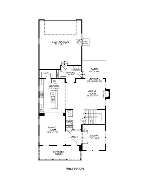 2D floor plan layout of this home in West Grange, Longmont, CO (Image 3).