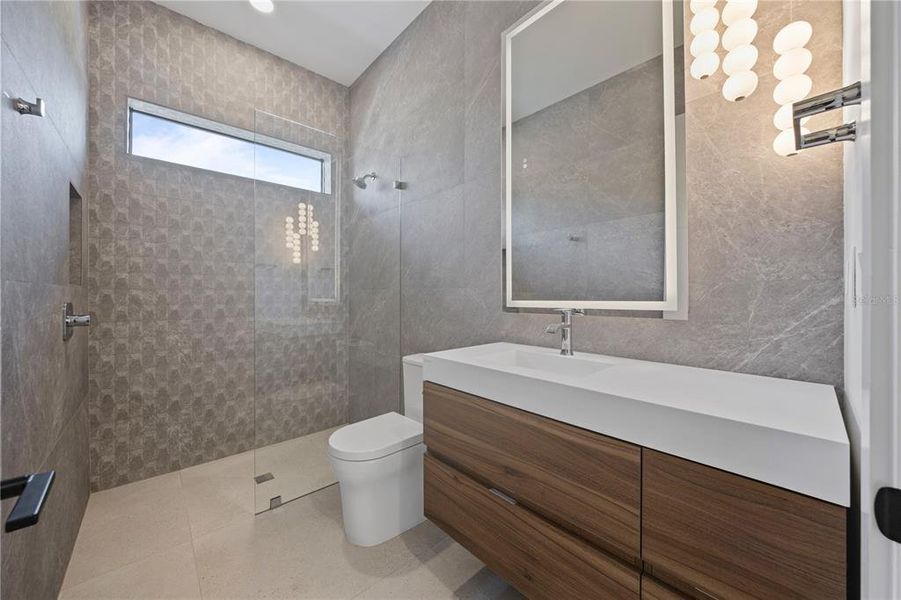 Furnished interior view inside a new home in , St. Petersburg (Image 26).